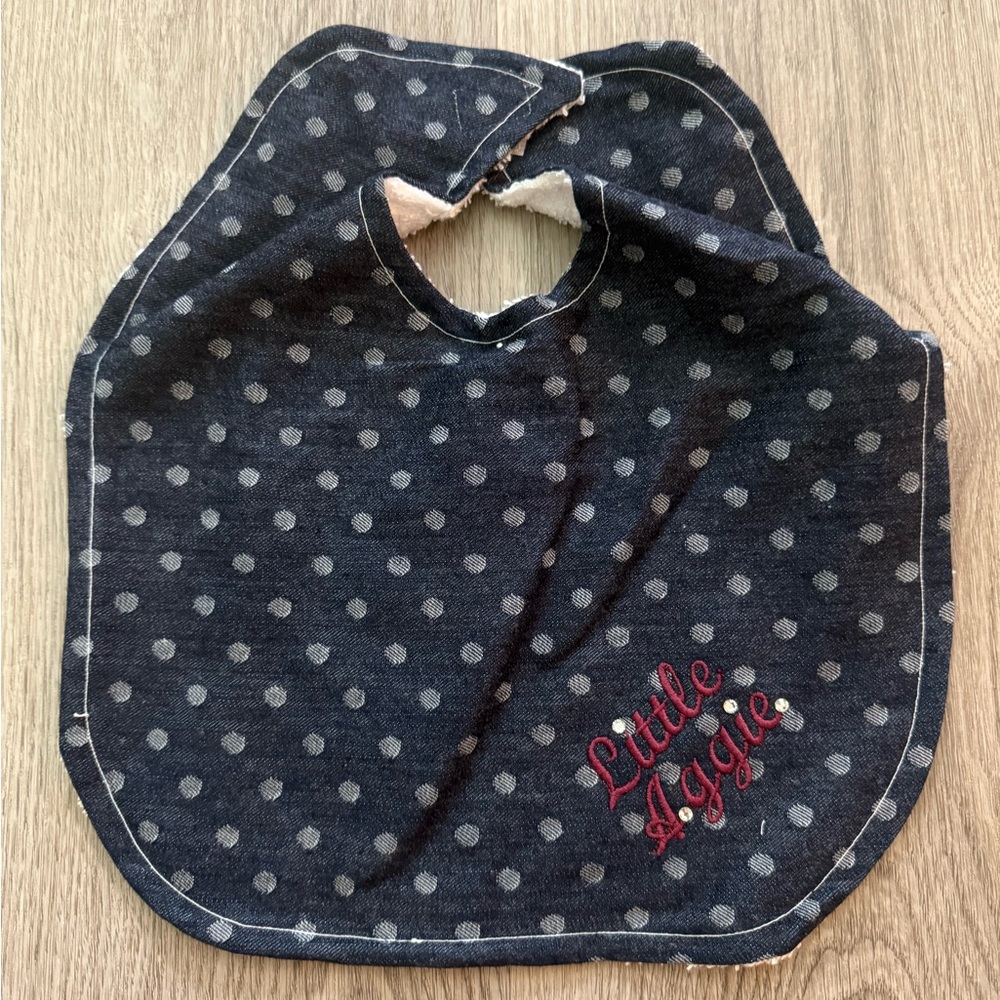 Polka Dot Kids Bib